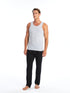 LC Waikiki U-Neck Cotton Men's Tank Tops 2 Pack